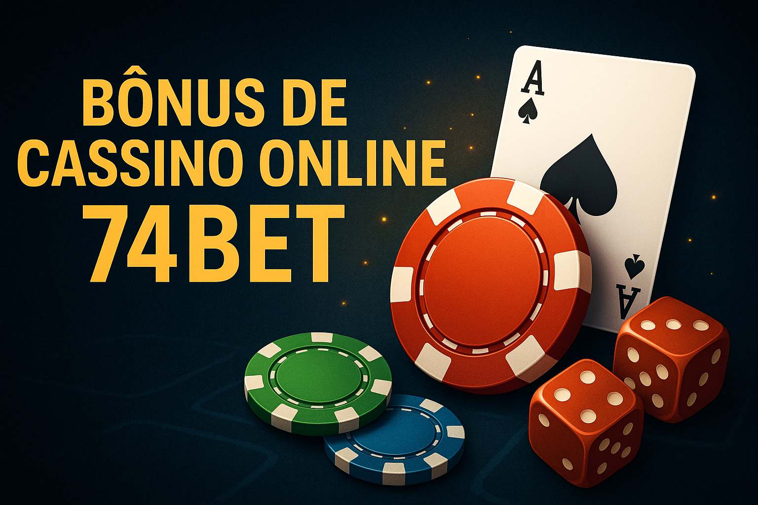O bônus promocional 74BET é uma ótima maneira de começar sua aventura
