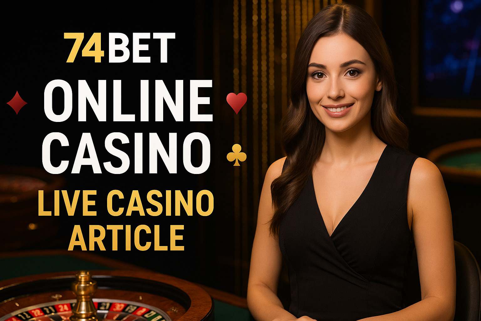 O 74BET Live Casino lança promoções regularmente