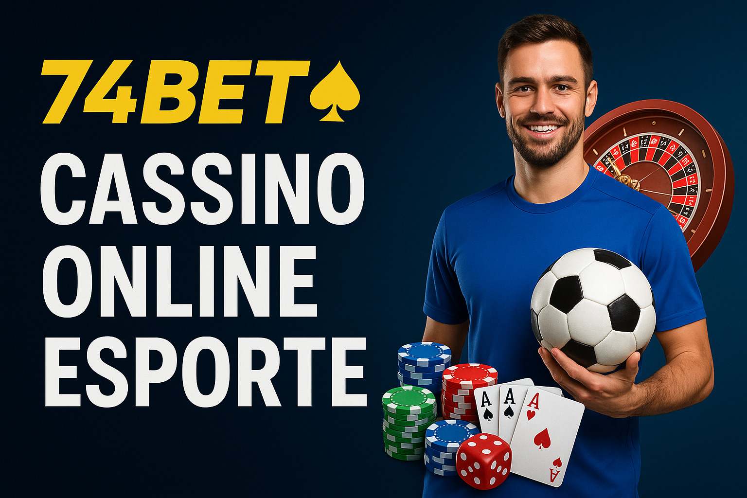 Aposte em apostas esportivas no cassino online 74BET