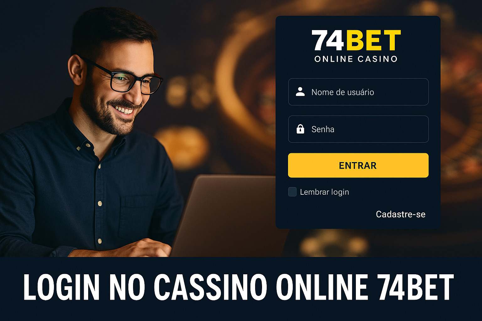 Registro na 74BET Garante Acesso a uma Vasta Seleção de jogo