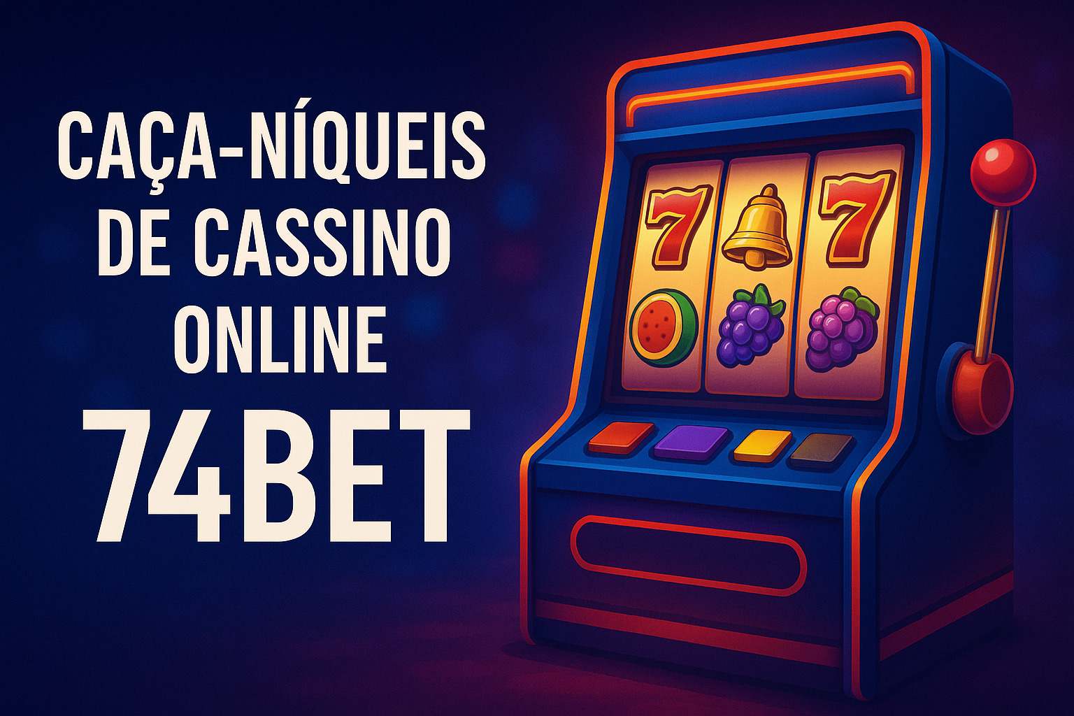 Explore o mundo das slot machines no 74BET Casino